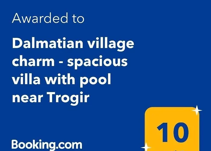 Dalmatian Village Charm - Spacious With Pool Near Trogir Prázdninový dům *